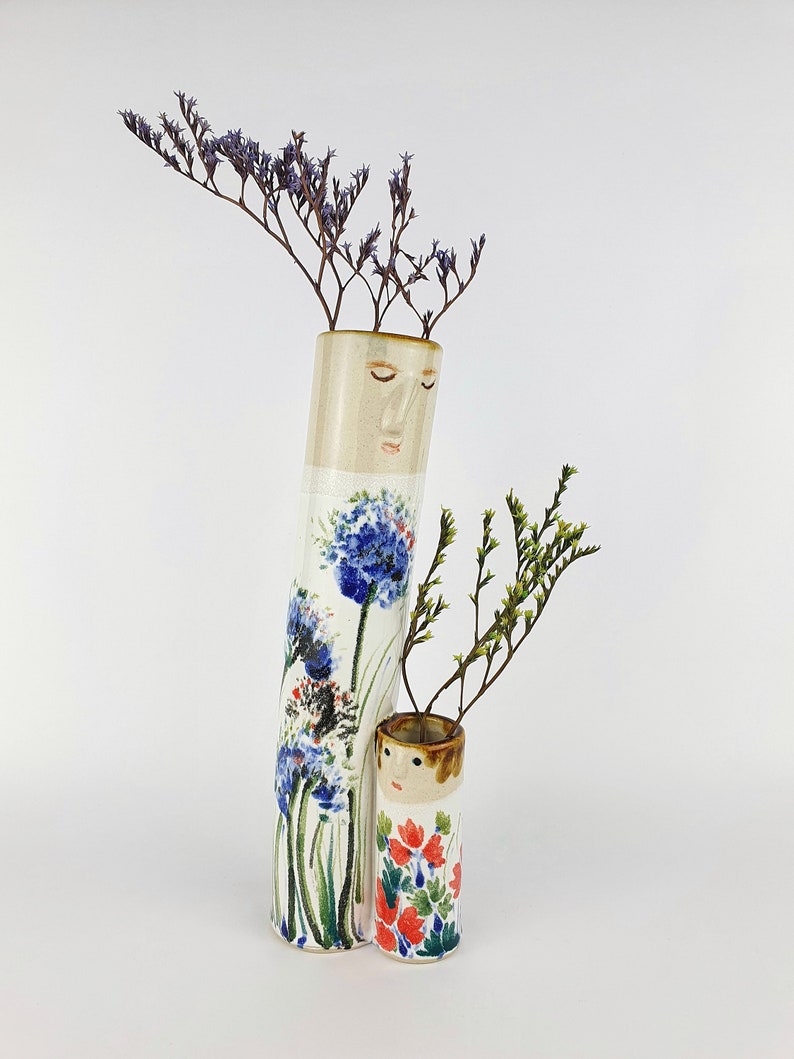 Happy Family Bud Vases - Ceramic Connoisseur