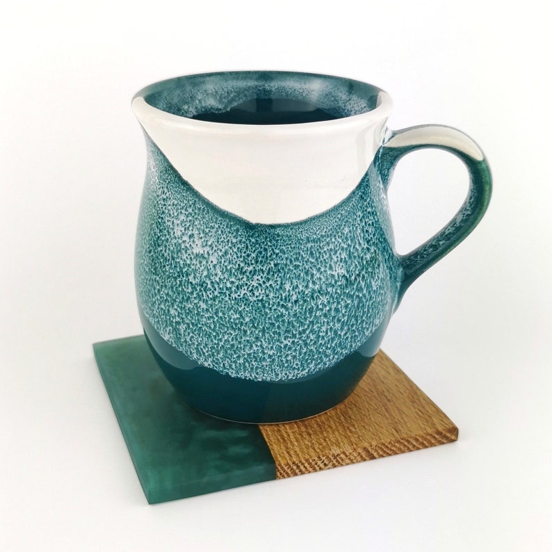Glazed Belly Mugs With Coasters - Ceramic Connoisseur