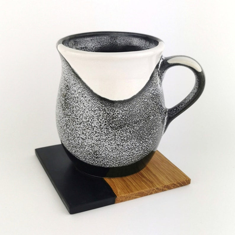 Glazed Belly Mugs With Coasters - Ceramic Connoisseur