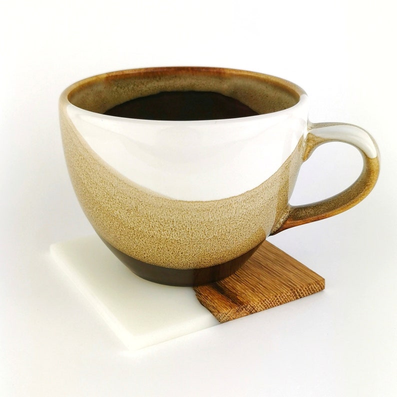 Glazed Cups With Coasters - Ceramic Connoisseur